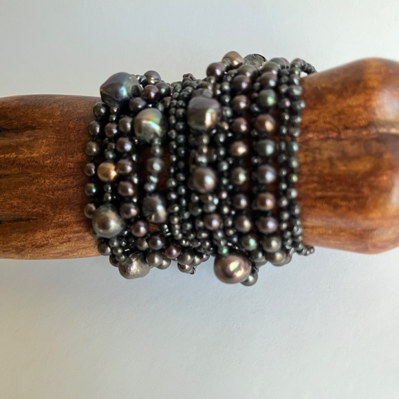 Monies  23 strand Baroque Pearls Bracelet - Picture 6 of 16